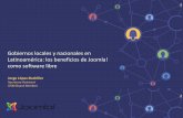 Gobiernos locales y nacionales en Latinoamérica: los beneficios de Joomla! como software libre