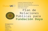 Plan de Relaciones Públicas para Fundación Daya