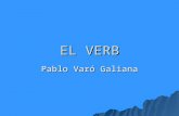Presentació del verb