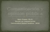 Comunicación y opinión pública
