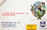 C6.mi.p1.s3. La investigación en México y su evolución social