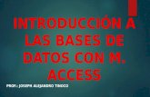 Introducción a las bases de datos con access