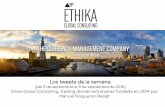 ¿Qué ofrece Ethika Global Consulting? CEO, Manuel Nogueron