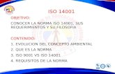Norma iso 14001. abril 2016