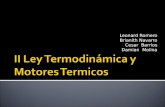II Ley Termodinámica Y Motores Termicos