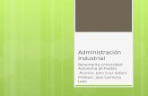 Diapositivas administracion industrial