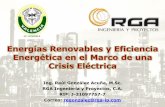 Eficiencia Energética y Energias Renovables INTERCOM 2016
