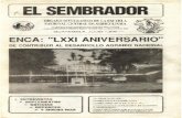 Revista  "EL SEMBRADOR 1992"