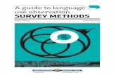 A guide to language use observation SURVEY METHODS