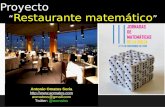 Proyecto Restaurante matemático