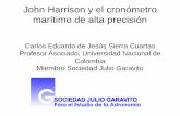 Apartes de la Charla: John Harrison y el Cronómetro Marítimo de Alta Precisión
