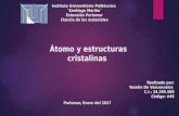 Átomo y estructuras cristalinas
