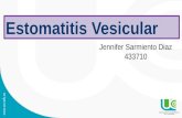 Estomatitis Vesicular.
