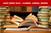 Llibres sant jordi 2016 libros books livres