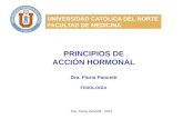 Principios de acción Hormonal UCN