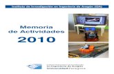 Memoria I3A - 2010