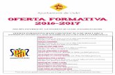 Oferta formativa Llubí 2016/2017