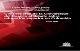 Contribución de la Universidad del Rosario al debate sobre ...