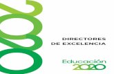 DIRECTORES DE EXCELENCIA - Educación 2020