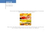 Estudio de Mercado para la Comercialización de Fruta en Fresco ...