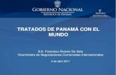 Los Tratados de Panamá con el Mundo