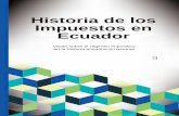 HISTORIA DE LOS IMPUESTOS EN ECUADOR