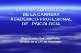 sistema curricular de la carrera académico-profesional de psicología