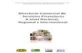 Directorio Comercial de Servicios Financieros A nivel Nacional ...