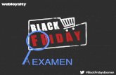 El black friday a examen