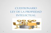 Ley De La Propiedad Intelectual Y Lic Software