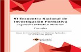 VI Encuentro Nacional de Investigación Formativa Ingeniería ...