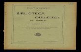 Catálogo de la Biblioteca Municipal de Madrid. Apéndice n. 5, 1923