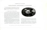 Tycho Brahe: astronomía y cosmología