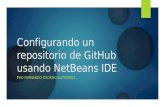 Configurando un repositorio de git hub usando netbeans ide