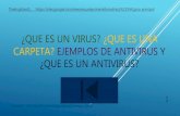 Virus carpetas y antivirus- Presentación educativa