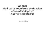 Evaluación electrofisiológica del síncope