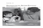 Organización del sistema educativo