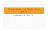 Nueva Directiva General del SNIP-2011-GN [Sólo lectura] [Modo de ...