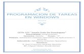 Ejercicio 8 Programación de tareas en windows