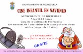 26 de diciembre_ Cine infantil de navidad. Pedrezuela