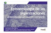 Presentación del curso epistemología de las organizaciones
