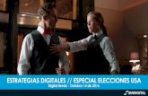 Estrategias Digitales // Especial Elecciones USA - Octubre 13 de 2016