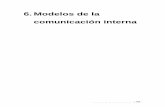 6. Modelos de la comunicación interna