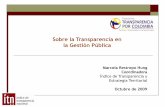 ÍNDICE DE TRANSPARENCIA NACIONAL Corporación ...