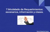 7.modelado de los requerimientos  escenarios y clases