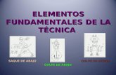 4. elementos fundamentales de la tecnica
