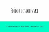 Fiódor Dostoievski - Literatura Universal- El jugador