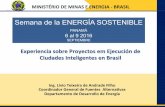 XI-FIER 16 Experiencia sobre Proyectos em Ejecución de Ciudades Inteligentes en Brasil