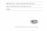 Manual de estadísticas de finanzas públicas 2001 -- Diciembre de ...