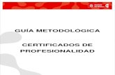 Guía metodológica de Certificados de Profesionalidad